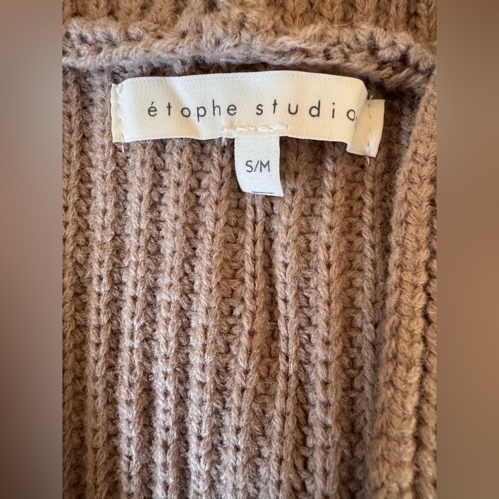 Cozy Tan Women's Sweater - Picture 5 of 7